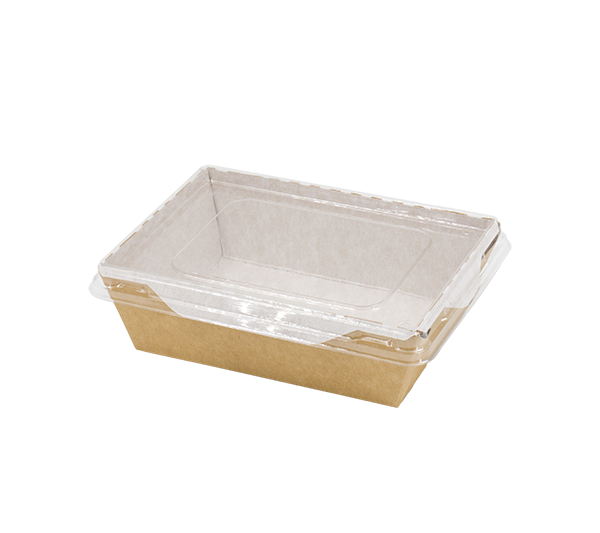 Контейнер с крышкой РоссСалат 400 мл 145х95х45 мм 400/кор