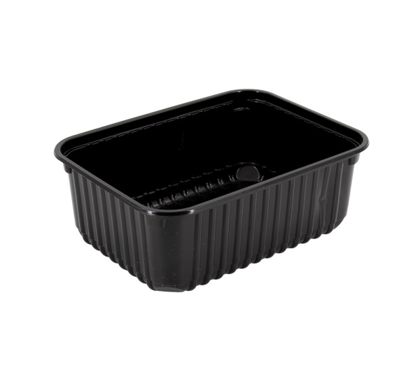 Контейнер черный 179 серии РПП-1000, 179х131х64,7мм 500/кор